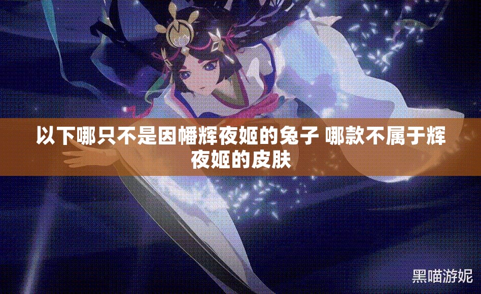 以下哪只不是因幡辉夜姬的兔子 哪款不属于辉夜姬的皮肤