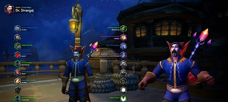 wow布甲幻化大全 wow好看的布甲幻化