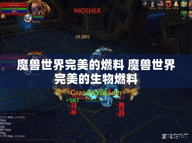 魔兽世界完美的燃料 魔兽世界完美的生物燃料