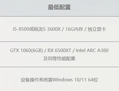 射雕手游多大