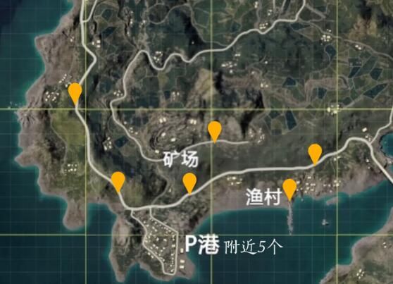 和平精英滑翔机刷新点