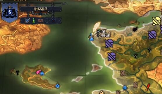 圣兽之王科尔尼亚地区藏宝图宝藏位置