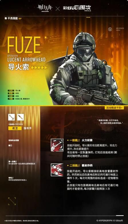 明日方舟活动奖励干员：只有在你无法适应的时候，混乱才会成为敌人