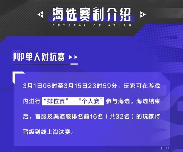 晶核职业联赛S2：全新赛季3月1日正式开启！