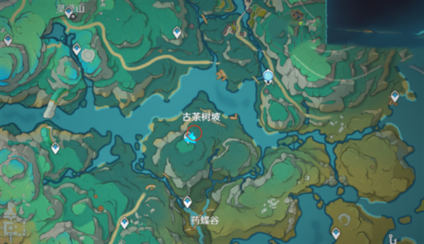 原神古树茶坡宝箱在哪