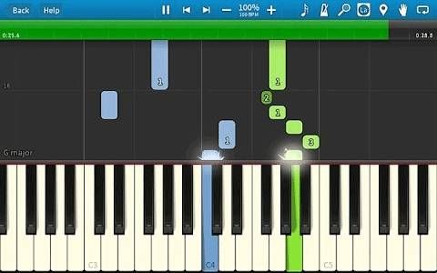 钢琴瀑布流软件Synthesia下载  
