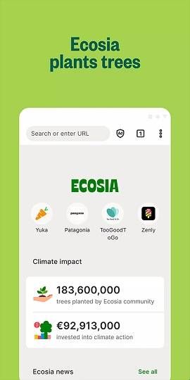 ECOSIA搜索引擎  