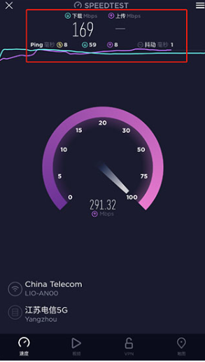 ookla speedtest测速最新版v5.5.5 安卓版