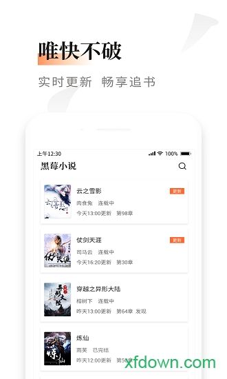 黑莓小说app下载